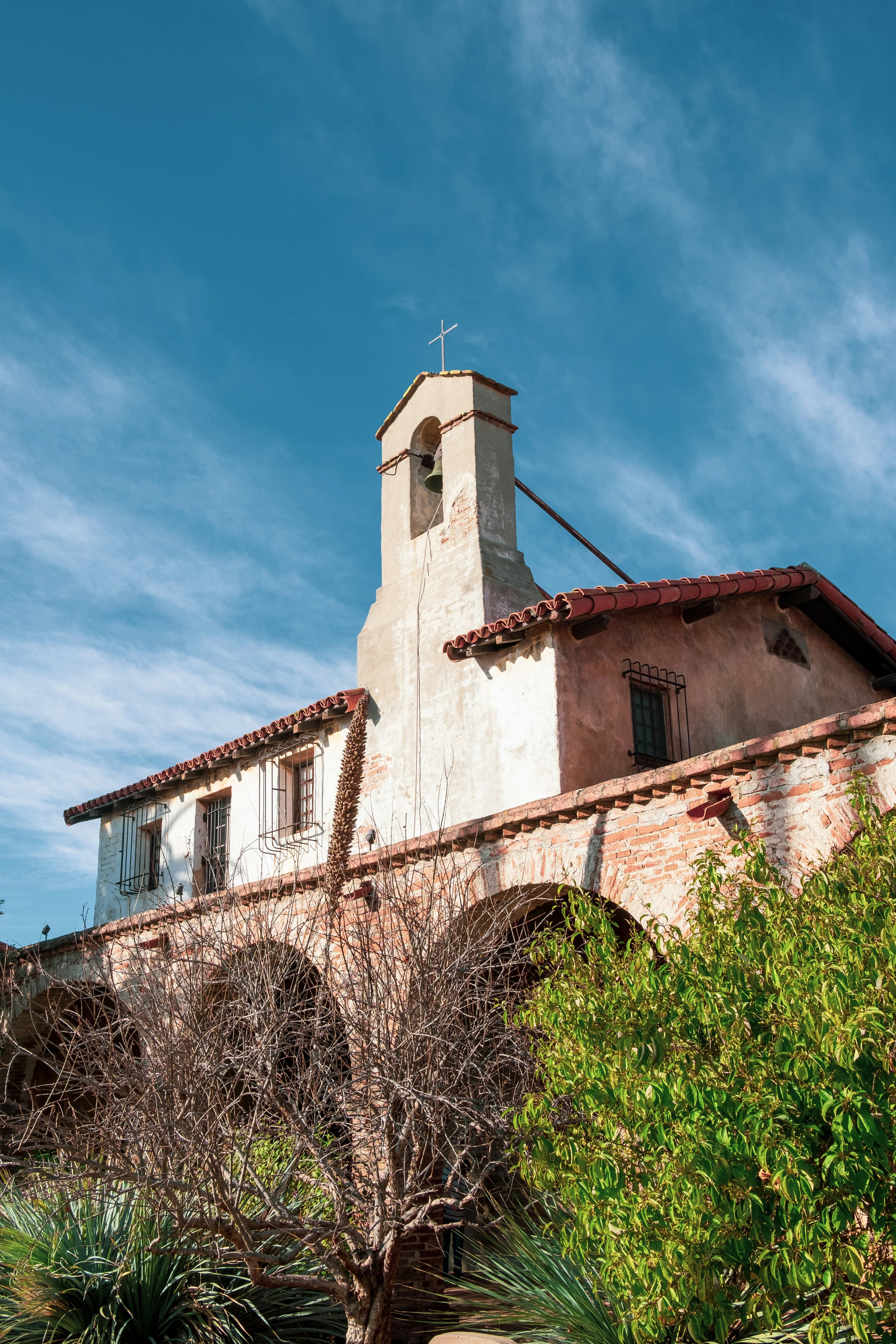 Bell tower at Mission San Juan Capistrano